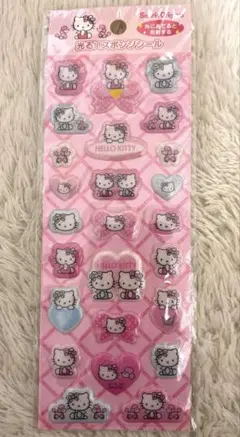 ハローキティ　ぷっくりシール　サンリオ