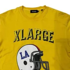 XLARGE エクストララージ トップス 半袖 Tシャツ L イエロー
