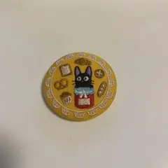 ジブリ　魔女の宅急便　缶バッジ　ジジ