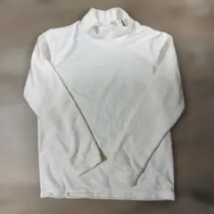 未使用品　ユニクロ　マイクロフリースハイネックTシャツ　長袖　140 子供