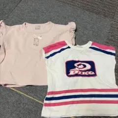 petit main PIKO Tシャツ 2枚セット 90cmのサムネイル