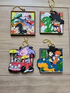 ドラゴンボール　ラバマスARTグミ2　ラバーマスコット4点セット