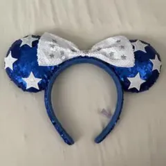 ディズニー スパンコールカチューシャ 星