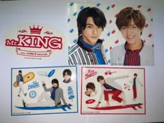 Mr.KING 平野紫耀 永瀬廉 サマステ ステッカー 2017