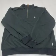 MUHET ハーフジップスウェット