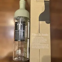ハリオ フィルターインボトル 750ml スモーキーグリーン FIB75