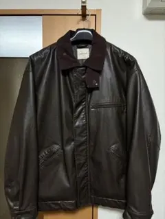 【FREAK'S STORE】レザー ジャケット ダークブラウンのサムネイル