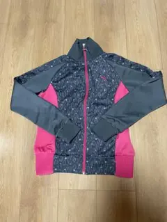 プーマ PUMA ジャージ レオパード ドット柄 ピンク Y2K Mのサムネイル