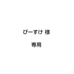 ぴーすけ 様 専用