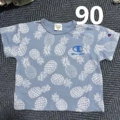 Champion パイナップル柄 Tシャツ 90cmのサムネイル
