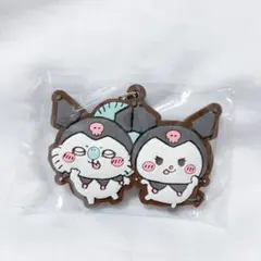 ちいかわ × サンリオ なかよしラバーマスコット ガチャ モモンガ クロミ