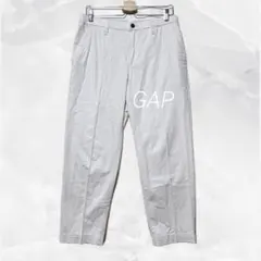 a1621 Gap ウェーダーアンクルパンツ カジュアルセンタープレスリネン綿混のサムネイル