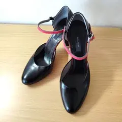 MARC JACOBS ハイヒール 36 ブラック/レッド