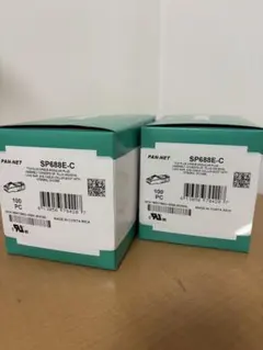 PANDUIT Cat6 モジュラープラグ 100個入り SP688E-C