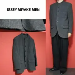 2026年最新】ISSEY MIYAKE メンズ ノーカラージャケットの人気アイテム