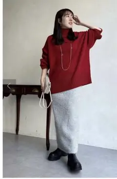 ニットタイトスカート