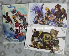 キングダムハーツ　ポストカード　3枚セット