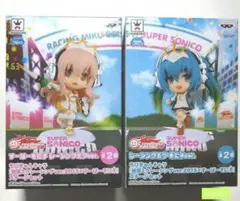 ちびきゅんキャラ初音ミクレーシングVer,２０１５✕すーぱーそに子ステージセット