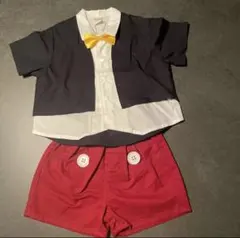 【たまご様専用ページ】キッズ コスチューム ネイビー/レッド 100cm