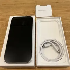 iPhone 15 Pro 128GB ホワイトチタニウム 本体 箱付き 美品