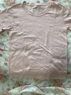 無印薄ピンク Tシャツ サイズ140のサムネイル