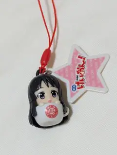けいおん！ 秋山澪 おーいお茶 ミニフィギュアストラップ マグカップ