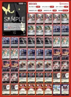 ワンピースカード　イムデッキ