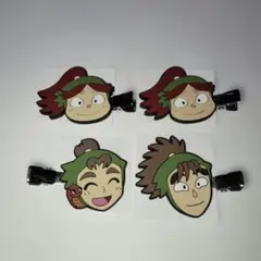 忍たま乱太郎　前髪クリップ　伊賀崎孫兵　富松作兵衛　次屋三之助　セット