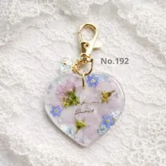 No.192　チャーム　キーホルダー　桜
