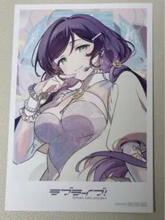 TOPPA BASE AKIBA 特典　イラストカード　ポストカード 東條 希