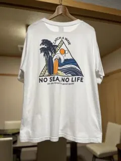 オーシャンパシフィック Op サーフTシャツ 両面プリント 白 L ゆったりのサムネイル