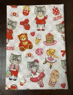 コヤンイサムチョン 布地 ファブリック　匿名配送 RBG (RED)