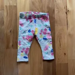 H&M 花柄 ベビーレギンス 70 6ヶ月 9ヶ月