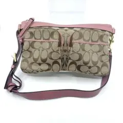 COACH シグネチャー ウエストポーチ ウエストバッグ ボディ ワンショルダー