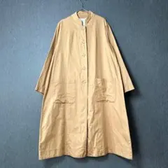 SO ベージュ ロングコート　エスオー　春　スプリングコート　薄手　シンプル