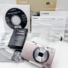 ✨動作確認済✨Canon PowerShot A2400 IS ピンク コンデジのサムネイル