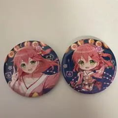ホロライブ さくらみこ 缶バッジ 京都IP書店 POP UP SHOP - メルカリ