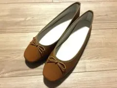 バレエフラットシューズ キャメル Mサイズのサムネイル
