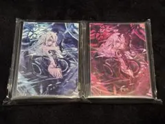 フレシア FGO 赤熱メリュジーヌ　スリーブ　プレイマット セット　未開封未使用 フレシア FGOスリーブプレイマット 光崎 メリュジーヌ ドレス 未