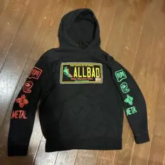 INDEPENDENT パーカー M 袖プリント　chile ベルベルジンのサムネイル
