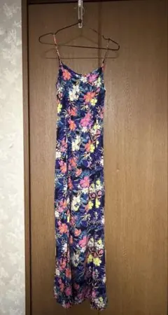 H&M フラワープリント ワンピース