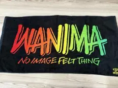 WANIMA バスタオル 黒×Mix 新品未開封品 WANIMA バスタオル 黒×Mix 新品未開封品 WANIMA バスタオル 黒×Mix