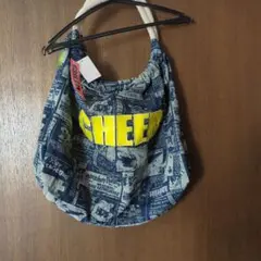 CHEER プリントデニムトートバッグのサムネイル