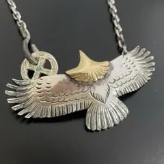 Kenshiro ケンシロウ 和彫りフェザーネックレストップ シルバー KENSHIRO ケンシロウ 和彫り フェザー ネックレストップ