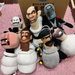キャラクターぬいぐるみ7体セット