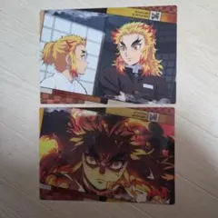 鬼滅の刃 クリアビジュアルポスター 無限列車編 煉獄杏寿郎