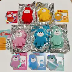 むにゅのふわふわフロッキーコレクション　5点セット