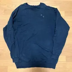 ZIKWEST ブラック トレーナー シンプルデザイン オーバーサイズ 無地