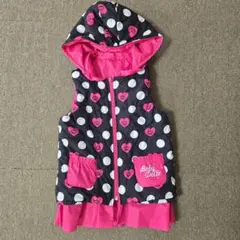 [110cm]BABY DOLL リバーシブルダウンベスト