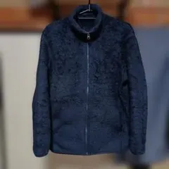ユニクロ ファーリーフリースフルジップジャケット Sサイズ ネイビー